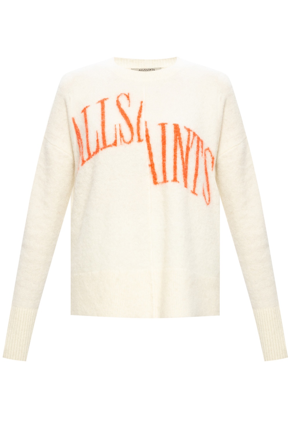 All saints white sweater hotsell